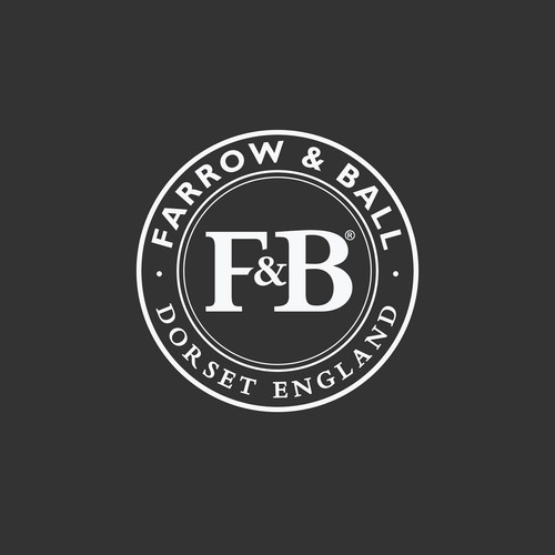 Farrow ball hand painted - &, a5